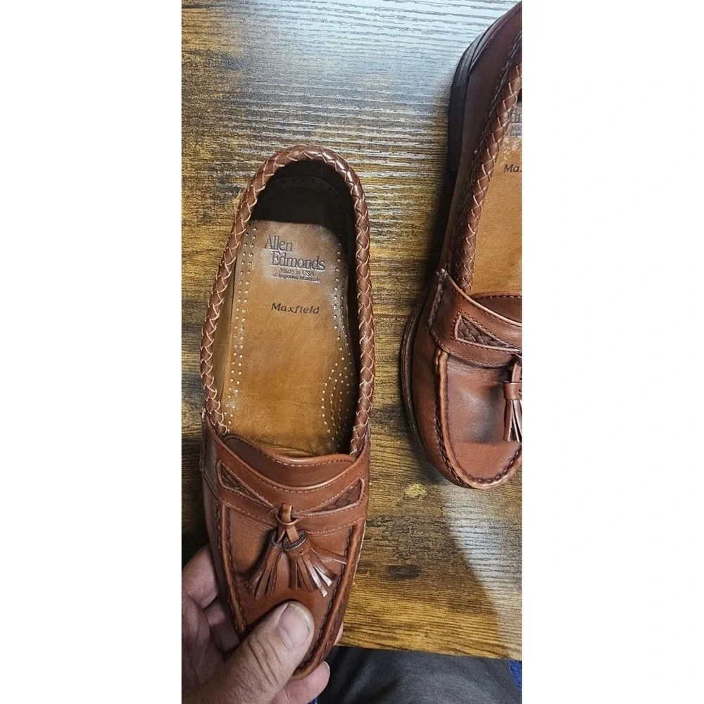 Allen Edmonds cognac ensures